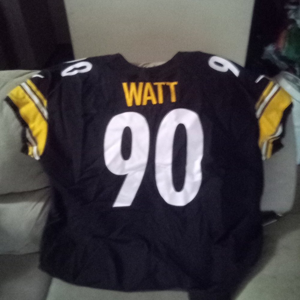 Tj watt on field jersey